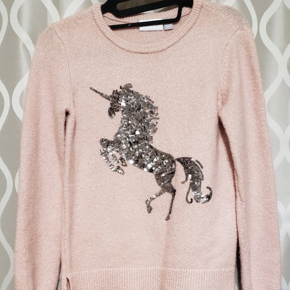 Pink long sleeve sweatee
